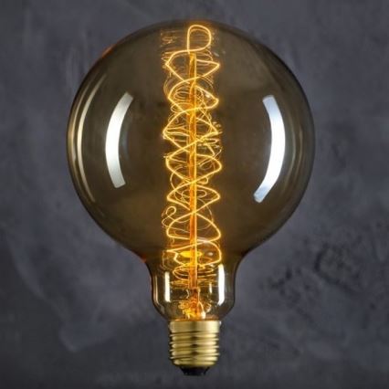 Lâmpada decorativa industrial dimerizável SELRED G125 E27/60W/230V 3000K