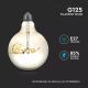 Lâmpada decorativa LED FILAMENT G125 E27/5W/230V 2200K