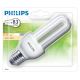 Lâmpada economizadora de energia Philips GENIE E27/18W/230V 2700K