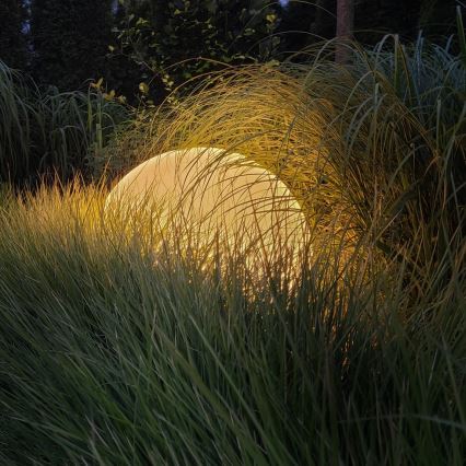 Luminária exterior GLOBO 1xE27/60W/230V diâmetro 30 cm IP44