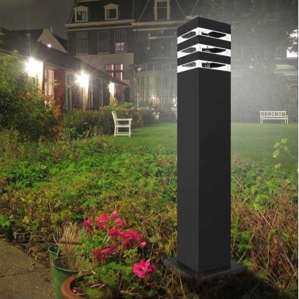 Lâmpada exterior TEKSAS 1xE27/12W/230V IP44 44 cm antracite