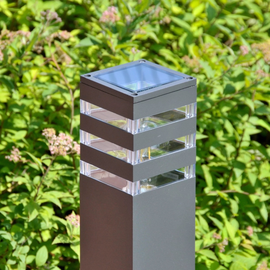 Lâmpada exterior TEKSAS 1xE27/12W/230V IP44 74 cm antracite