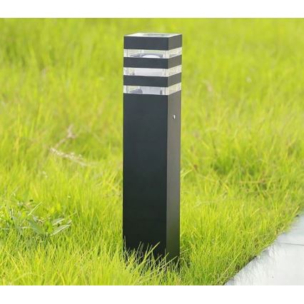 Lâmpada exterior TEKSAS 1xE27/12W/230V IP44 74 cm antracite