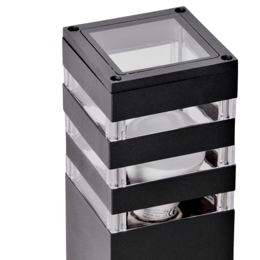 Lâmpada exterior TEKSAS 1xE27/12W/230V IP44 74 cm antracite