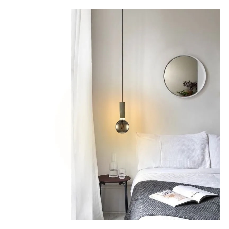 Lâmpada FILAMENTO LED SMOKE G95 E27/4W/230V 2000K