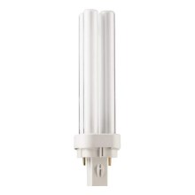 Lâmpada fluorescente economizadora de energia Philips MASTER G24D-1/13W/230V 3000K