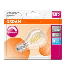 Lâmpada fosca LED FILAMENT E27/5W/230V 4000K - Osram