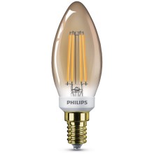 Lâmpada fosca LED VINTAGE Philips B35 E14/5W/230V 2200K