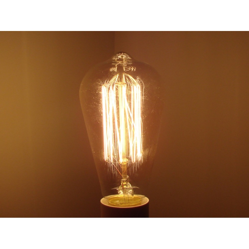 Lâmpada industrial decorativa com regulação SELEBY ST64 E27/40W/230V 2200K