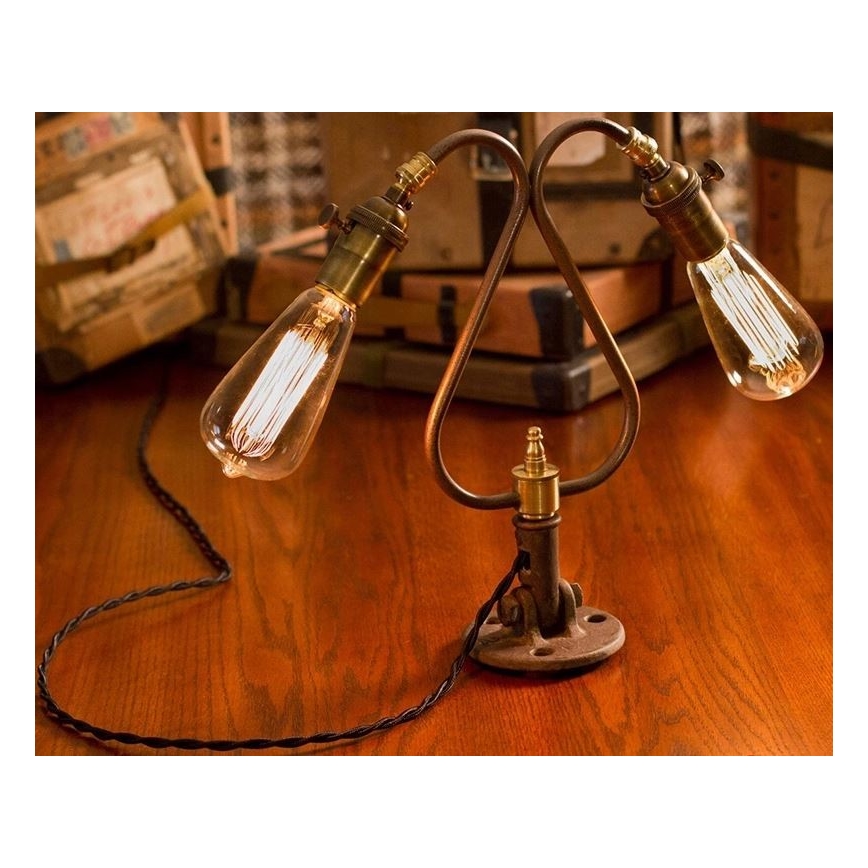 Lâmpada industrial decorativa com regulação SELEBY ST64 E27/40W/230V 2200K