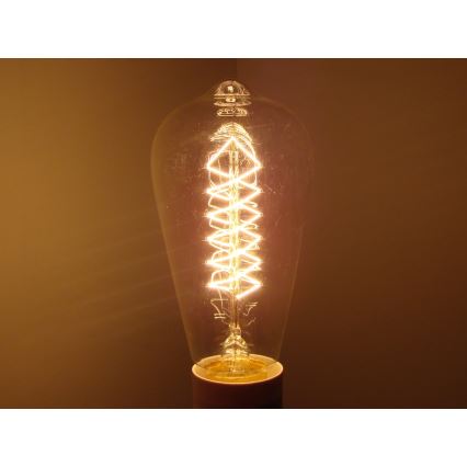 Lâmpada industrial decorativa com regulação SELEBY ST64 E27/40W/230V 2200K