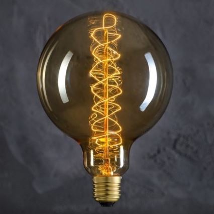 Lâmpada industrial decorativa com regulação SELRED G125 E27/60W/230V 2200K 260 lm