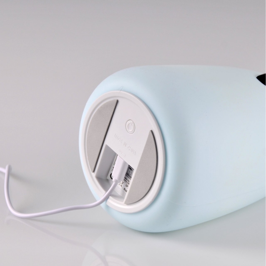 Luminária Infantil de Toque LED RGB URSO LED/0,8W/5V azul