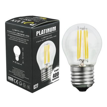 Lâmpada LED 1xE27/4,5W/230V