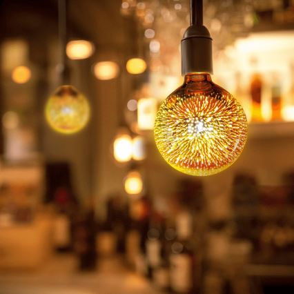 Lâmpada Decorativa LED 3D E27/4W/230V - Aigostar