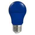 Lâmpada LED A50 E27/4,9W/230V azul