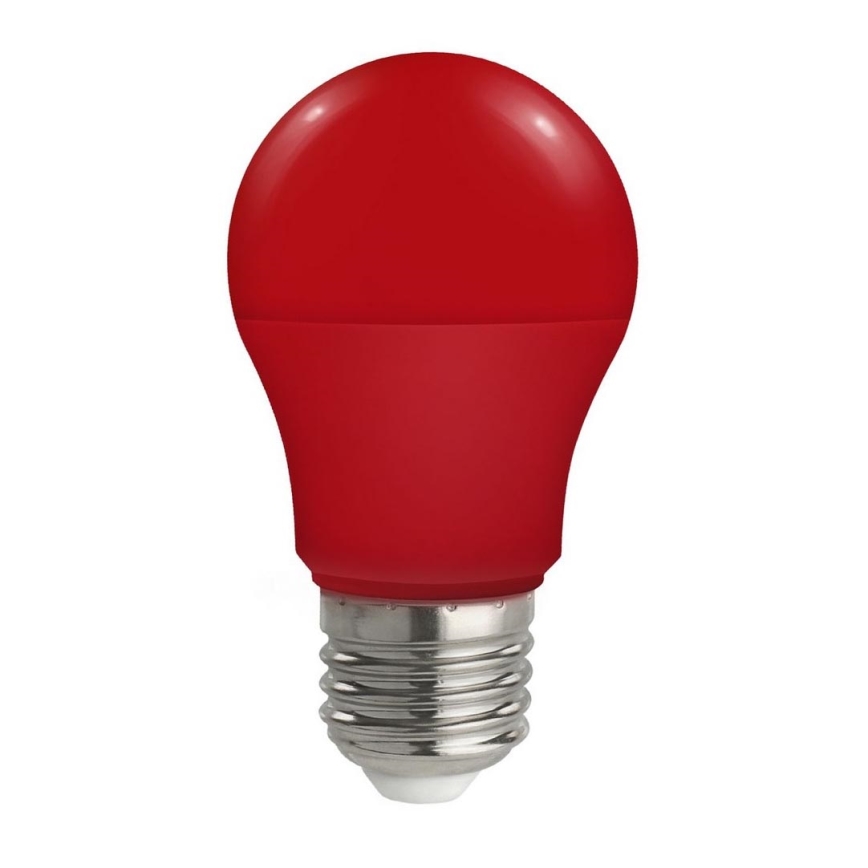 Lâmpada LED A50 E27/4,9W/230V vermelho
