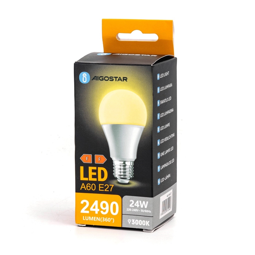 Lâmpada LED A60 E27/24W/230V 3000K - Aigostar
