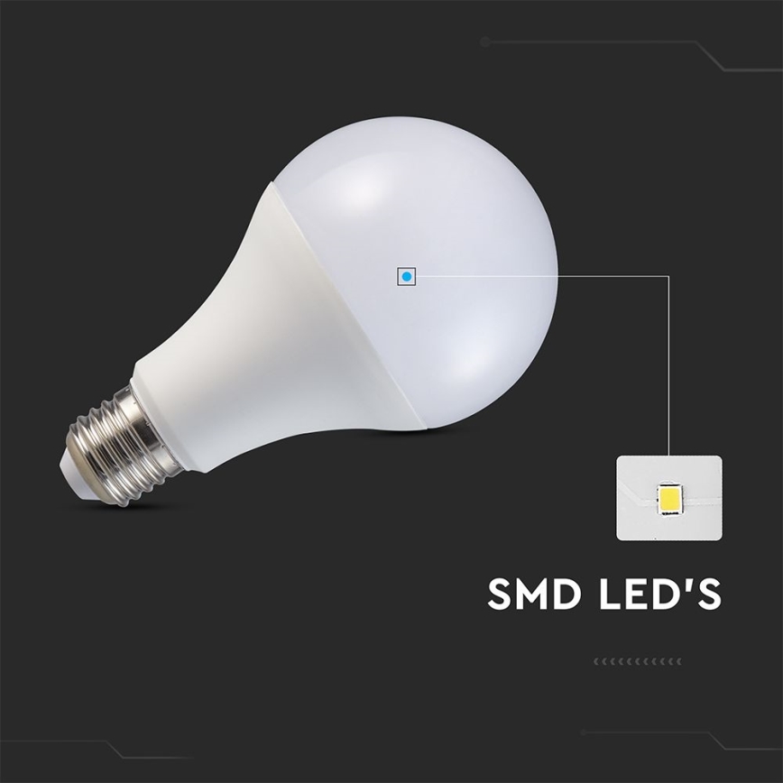 Lâmpada LED A80 E27/20W/230V 3000K