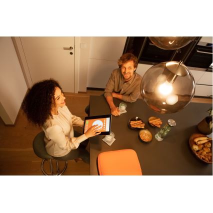 Lâmpada LED antibacteriana regulável A40 E27/9W/230V Wi-Fi - Ledvance