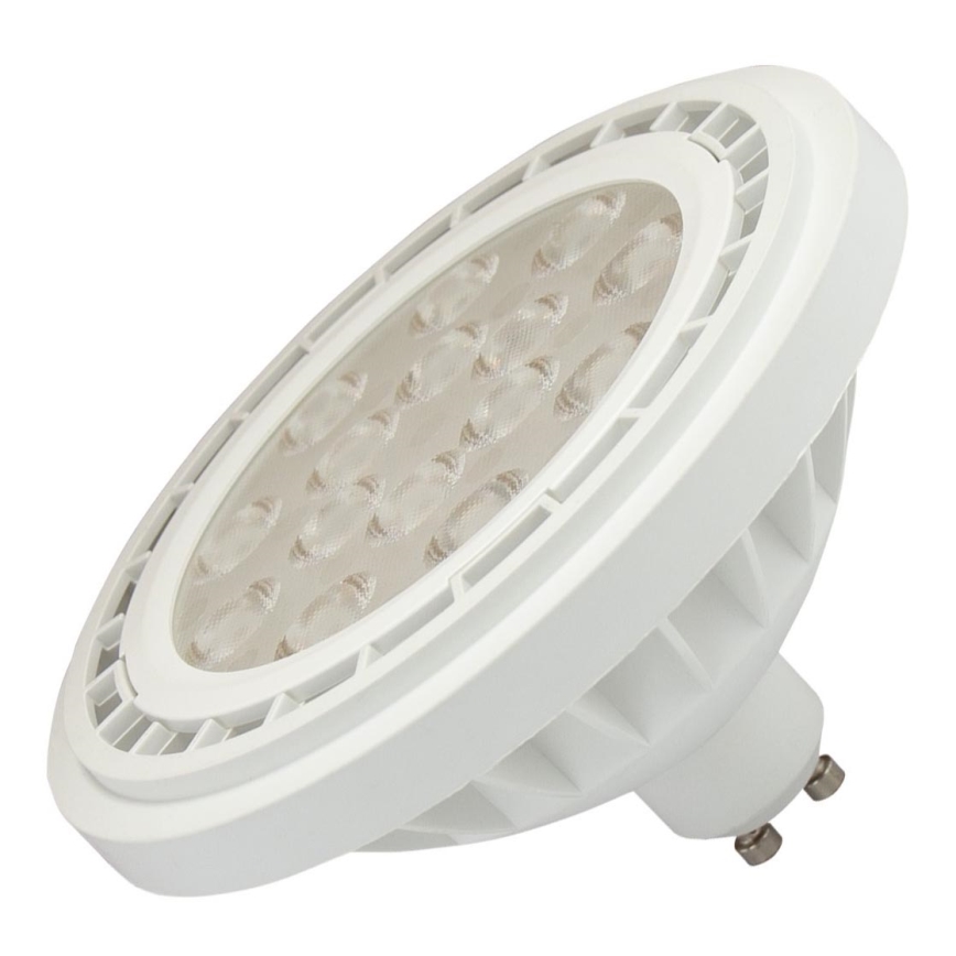 Lâmpada LED AR111 GU10/10W/230V 4000K 40° branco