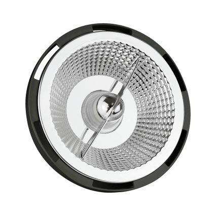 Lâmpada LED AR111 GU10/12W/230V 4000K 45° preto