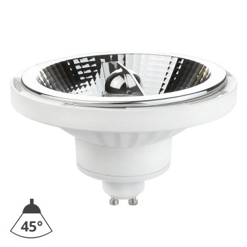 Lâmpada LED AR111 GU10/12W/230V 6000K 45° branca