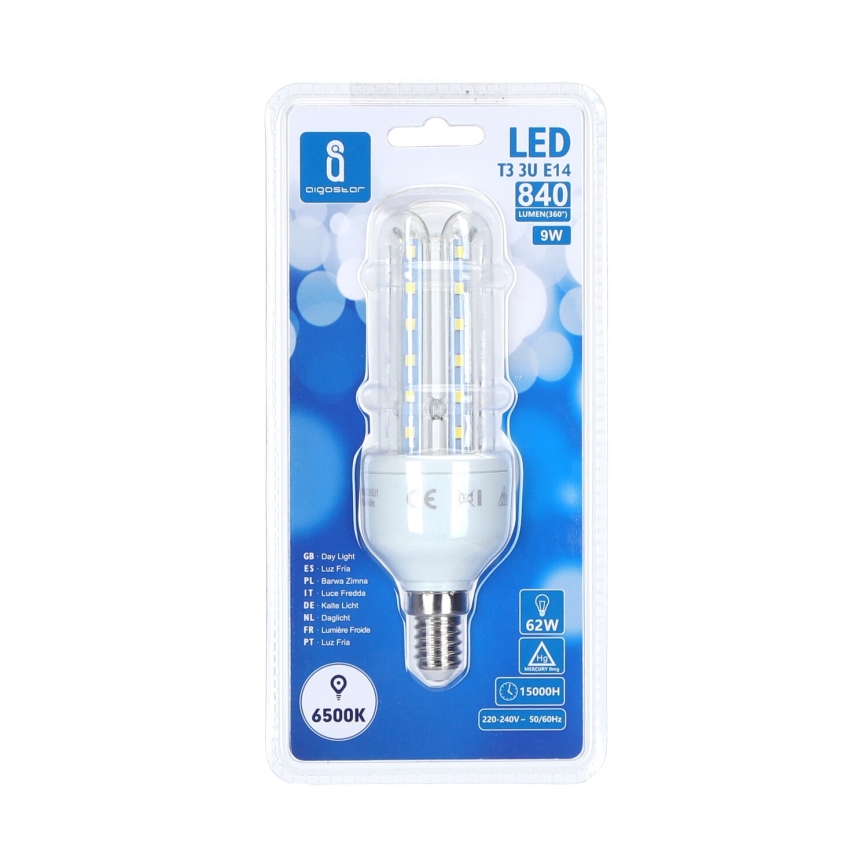 Lâmpada LED B5 E14/9W/230V 6500K - Aigostar