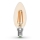 Lâmpada LED CLASIC AMBER C35 E14/5W/230V 2200K -  Brilagi