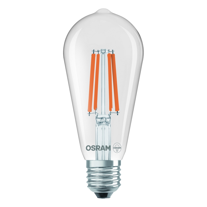Lâmpada LED CLASSIC FILAMENT E27/6,5W/230V 4000K - Osram