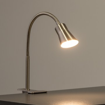 Lâmpada LED com clipe LED/3,2W/230V cromo fosco