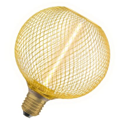 Lâmpada LED com regulação DECOR  FILAMENT G125 E27/3,5W/230V 1800K dourado - Osram