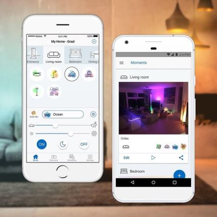 Lâmpada LED com regulação E14/6,5W/230V 2700-6500K Wi-Fi - WiZ