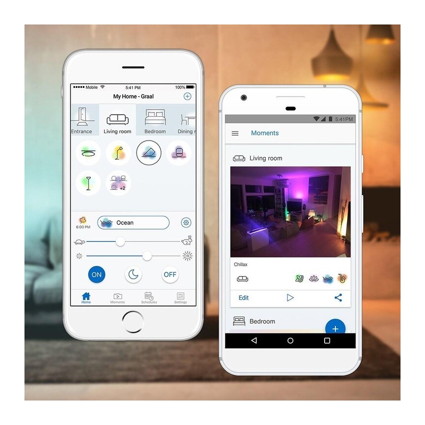 Lâmpada LED com regulação E14/6,5W/230V 2700-6500K Wi-Fi - WiZ