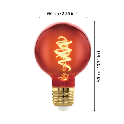 Lâmpada LED com regulação E27/4W/230V 2000K - Eglo 110198