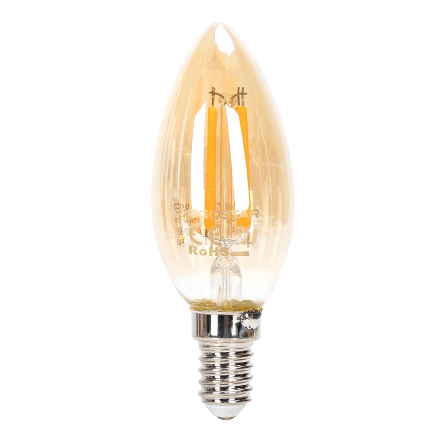 Lâmpada LED com regulação FILAMENT C35 E14/4W/230V 2200K - Aigostar
