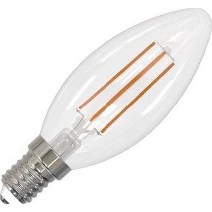 Lâmpada LED com regulação FILAMENT C35 E14/6W/230V 3000K