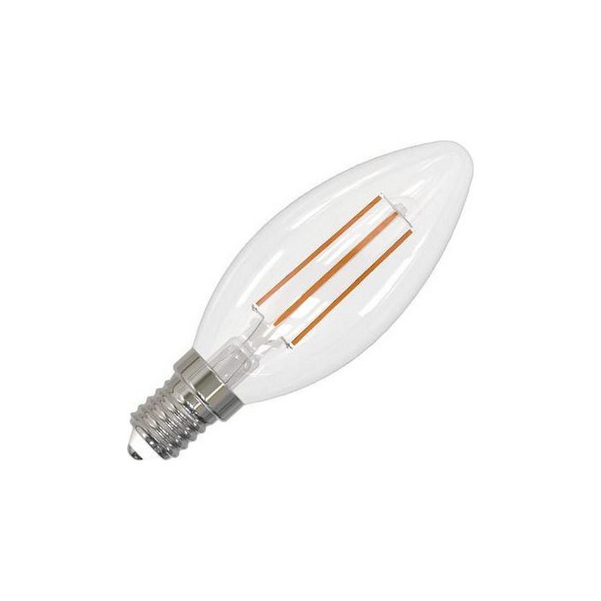 Lâmpada LED com regulação FILAMENT C35 E14/6W/230V 4000K