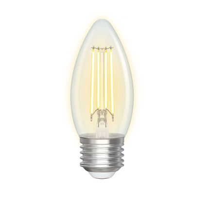 Lâmpada LED com regulação FILAMENT C35 E27/4,5W/230V 2700-6500K Wi-Fi - Aigostar