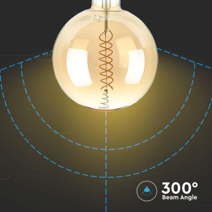 Lâmpada LED com regulação FILAMENT G200 E27/8W/230V 1800K