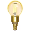 Lâmpada LED com regulação FILAMENT G45 E14/4,5W/230V 2700-6500K Wi-Fi - Aigostar