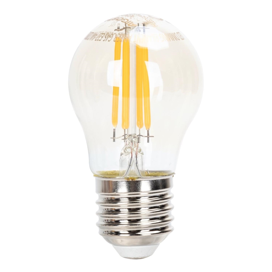 Lâmpada LED com regulação FILAMENT G45 E27/4W/230V 2200K - Aigostar
