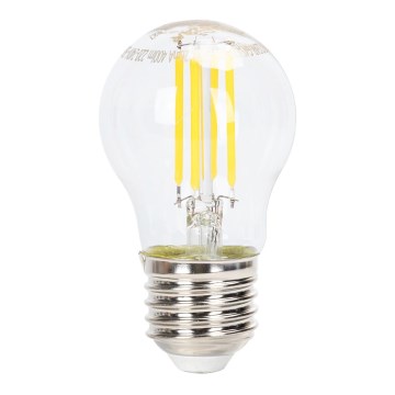 Lâmpada LED com regulação FILAMENT G45 E27/4W/230V 6500K - Aigostar