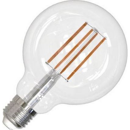 Lâmpada LED com regulação FILAMENT G95 E27/11W/230V 4000K