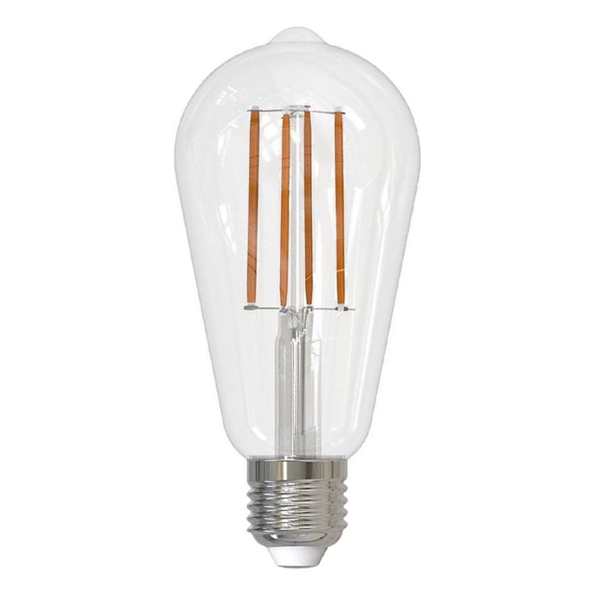Lâmpada LED com regulação FILAMENT ST64 E27/11W/230V 3000K
