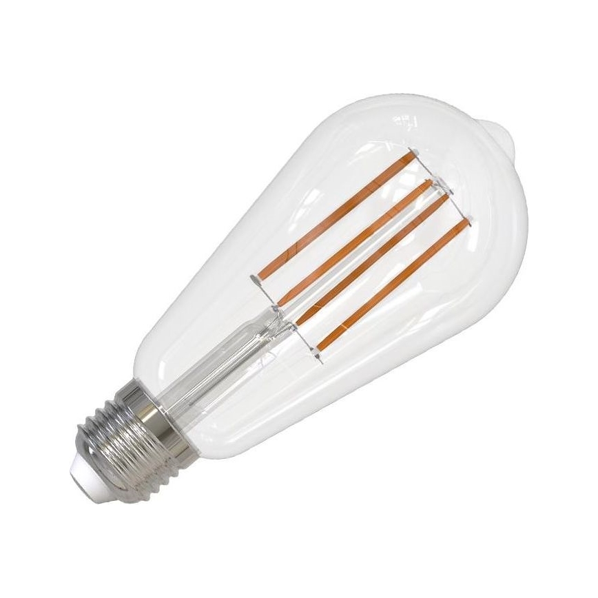 Lâmpada LED com regulação FILAMENT ST64 E27/11W/230V 4000K