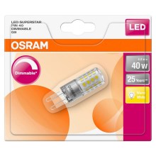 Lâmpada LED com regulação G9/4,4W/230V 2700K - Osram