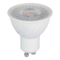Lâmpada LED com regulação GU10/6W/230V 6500K 38°
