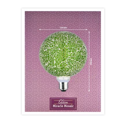 Lâmpada LED com regulação MOSAIC G125 E27/5W/230V 2700K - Paulmann 28747