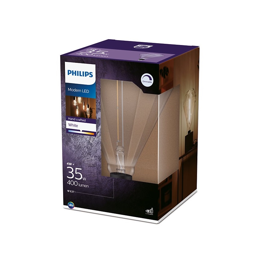 Lâmpada LED com regulação Philips E27/4W/230V 3000K